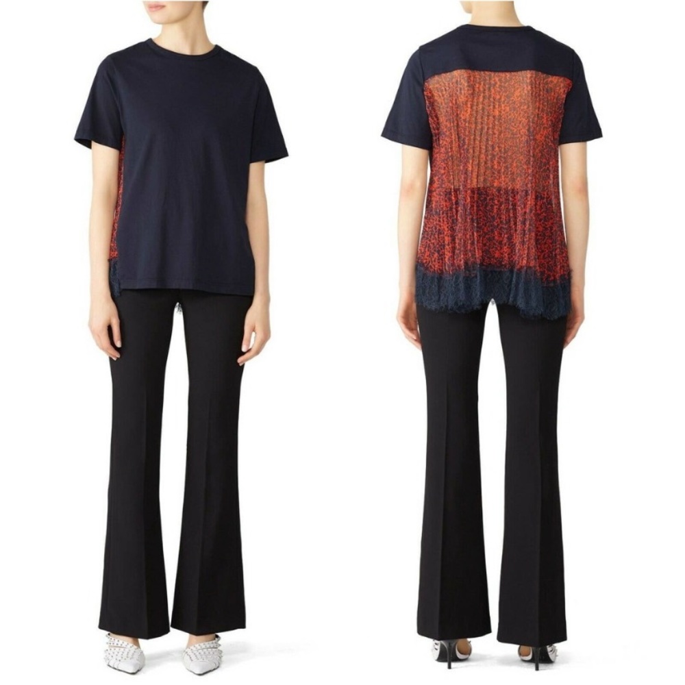 Clu T-Shirt S Crew Neck Short Sleeve Jersey Pleat